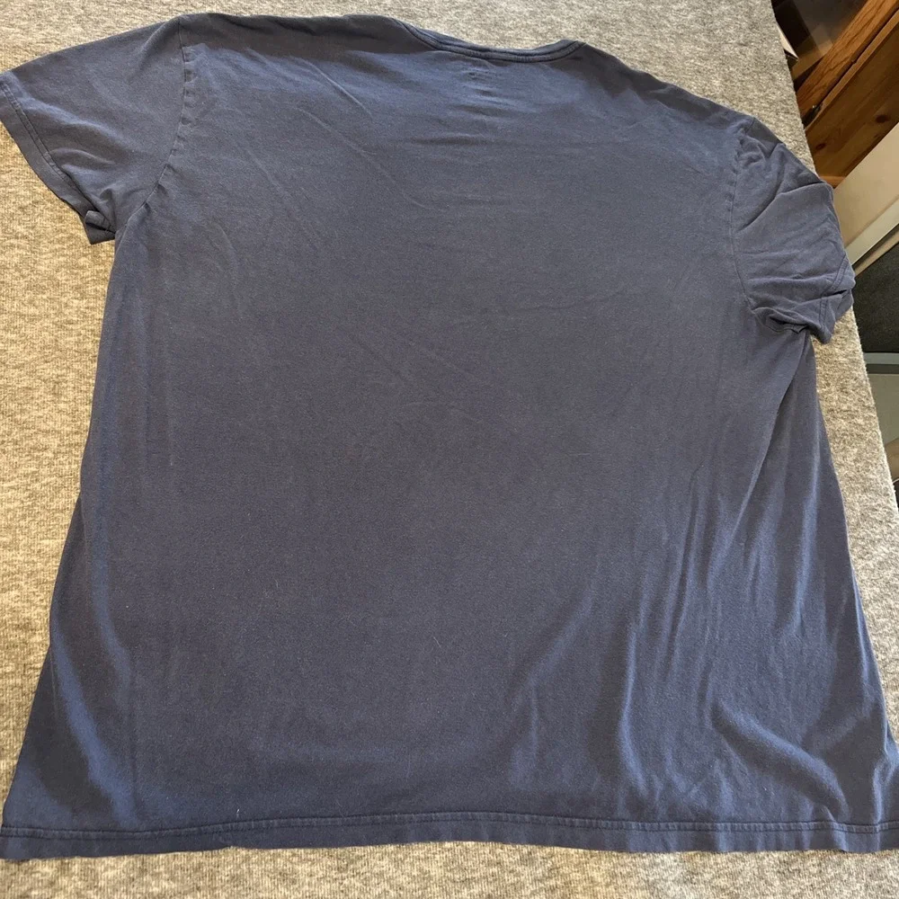 Polo‎ Ralph Lauren Blue Cotton Crew Neck T-Shirt XXL 2xl